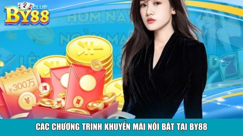 Các chương trình khuyến mãi nổi bật tại By88